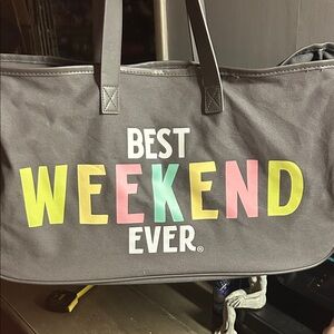 Santa Barbara Design‎ Studio Grey Canvas Tote